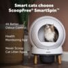 1-2.jpg ScoopFree SmartSpin™ Self-Cleaning Litter Box