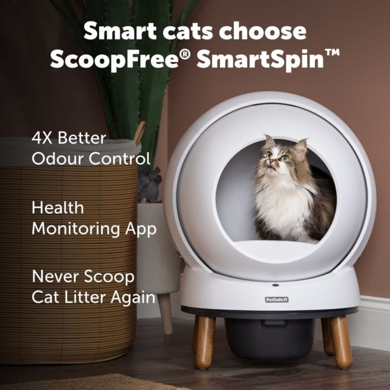 1-2.jpg ScoopFree SmartSpin™ Self-Cleaning Litter Box