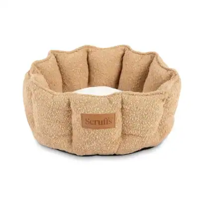 Scruffs Bouclé Cat Bed Ø45 cm | Luxe kattenmand