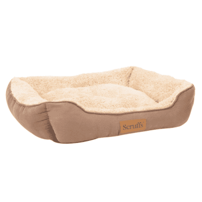 Scruffs Cosy Box Bed Caramel Small 50×40 cm | Hondenmand