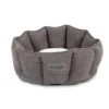 Scruffs Bouclé Cat Bed Grijs Ø45 cm | Luxe kattenmand