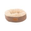 Cosy Cat Bed Caramel Brown