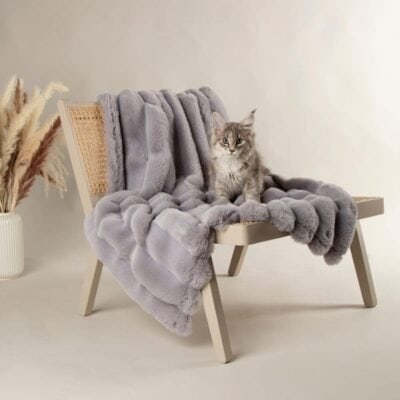 Scruffs Aspen Blanket Grijs | Luxe en warme deken voor honden en katten