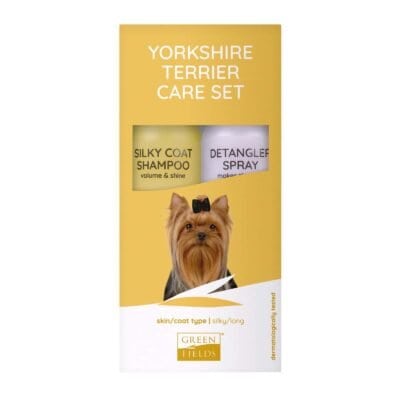 Greenfields Yorkshire Terrier Care Set – shampoo & conditioner (2 × 250 ml)