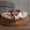 Cosy Cat Bed Caramel Brown
