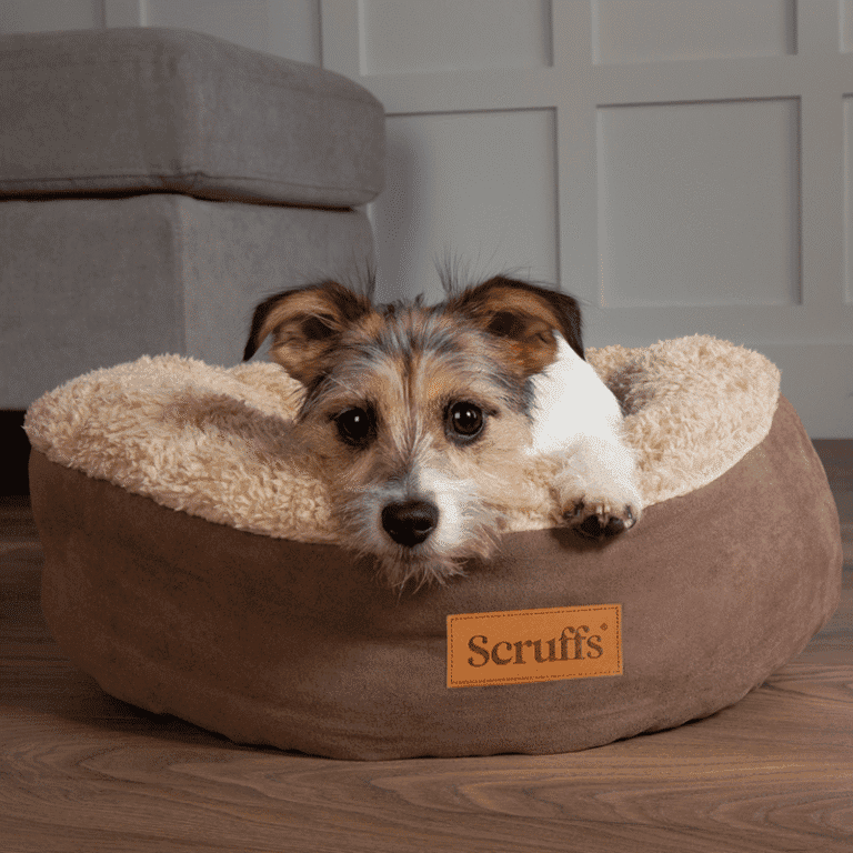 Cosy Cat Bed Caramel Brown