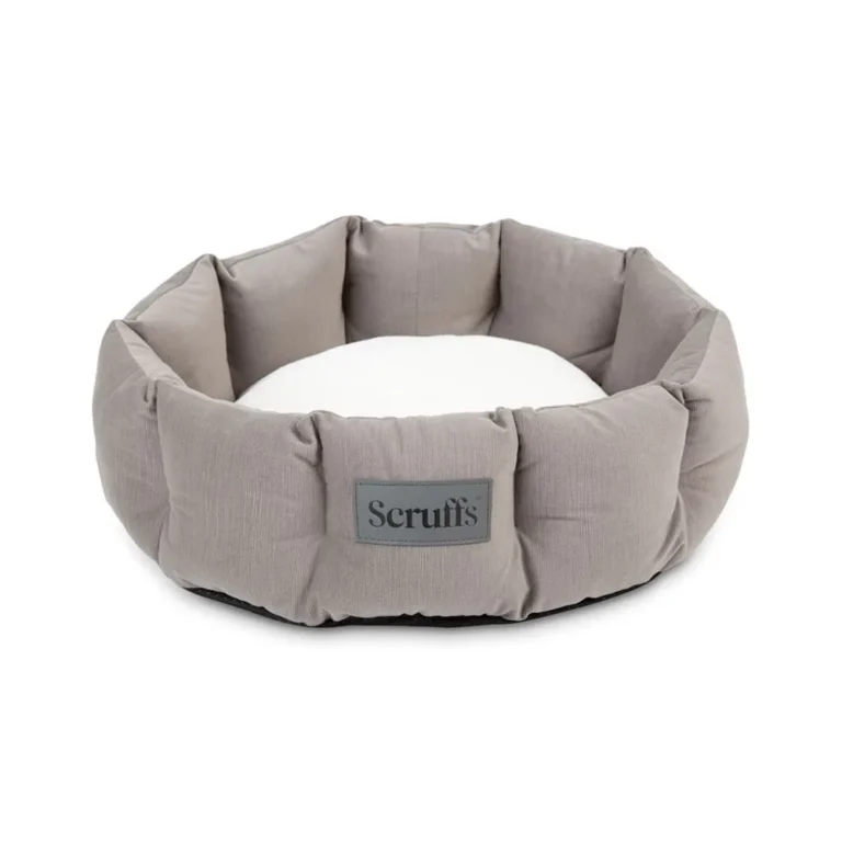 Scruffs Helsinki Cat Bed Grijs Ø45 cm | Luxe kattenmand