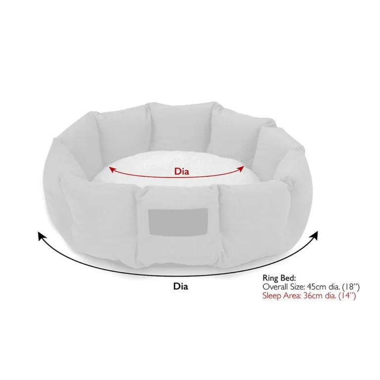 Scruffs Helsinki Cat Bed Grijs Ø45 cm | Luxe kattenmand