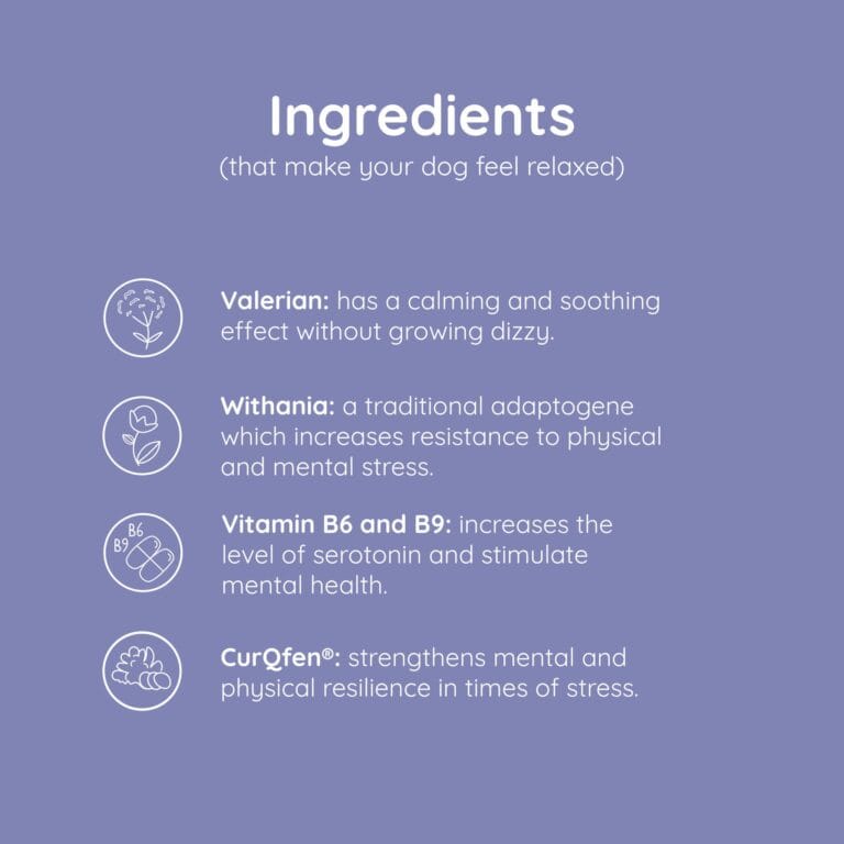 Greenfields Calm+ hond | Natuurlijk supplement tegen stress