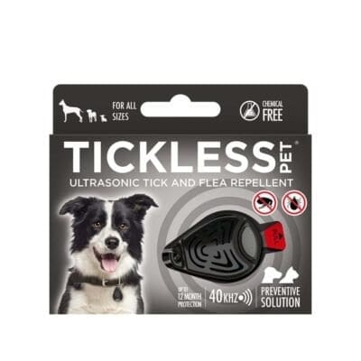 Tickless Pet Zwart