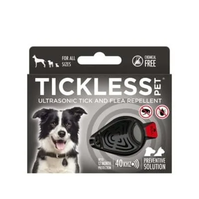 Tickless Pet Zwart