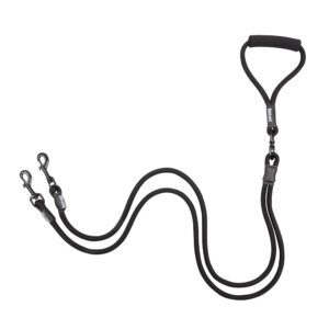 Adjustable Double Dog Leash - S/L
