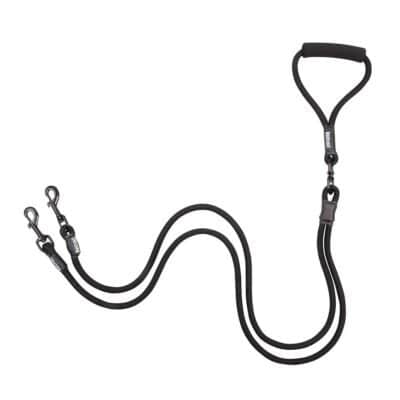 Adjustable Double Dog Leash Large (140 cm. Ø 12 mm)