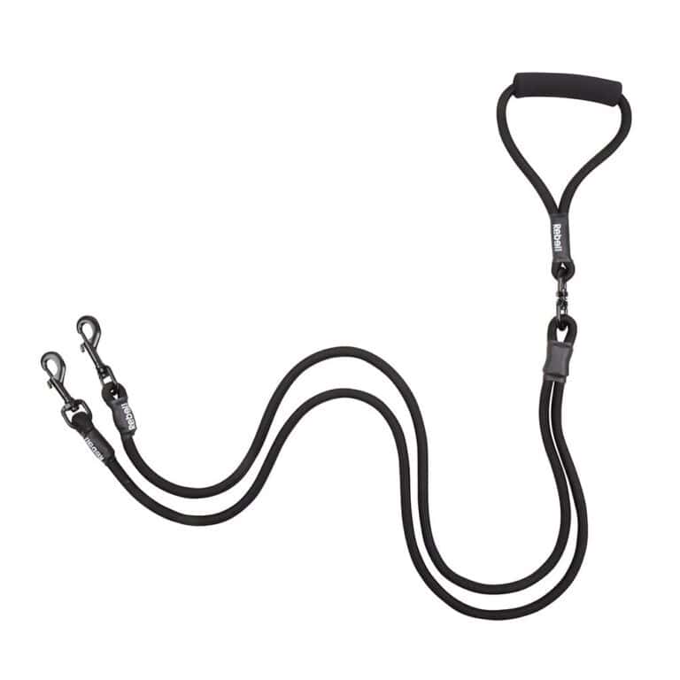 Adjustable Double Dog Leash Large (140 cm. Ø 12 mm)