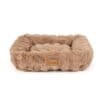 Scruffs Alpine Box Bed Taupe M 60×50 cm | Luxe honden- en kattenmand