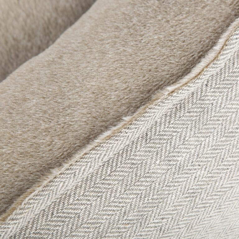 Harvard Orthopedisch Box Bed Parel Grijs / Extra Large - 90 x 70 cm