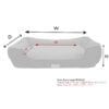 Scruffs Harvard Orthopedisch Box Bed XXL Parelgrijs | Memory Foam