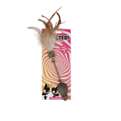 Addicted! Stick with Mouse & Feathers