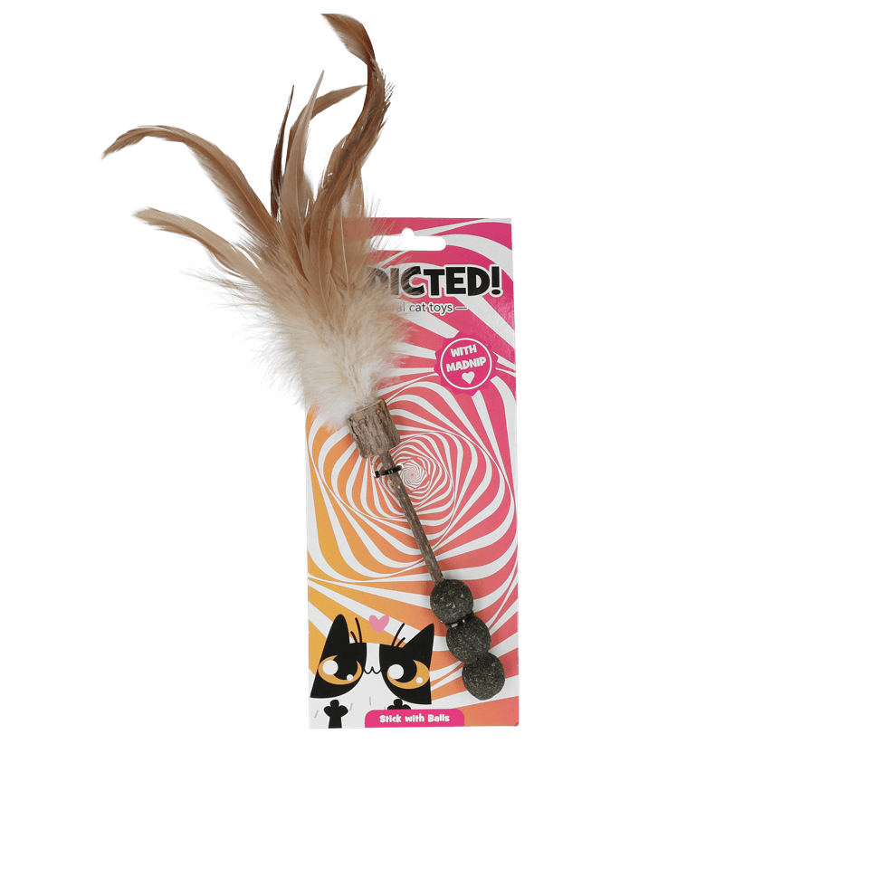 Addicted! Stick with Balls & Feathers