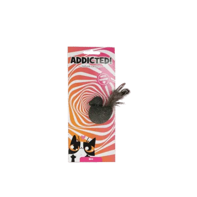 ADDI018.png Addicted! Vogeltje met Veren – Kattenspeelgoed