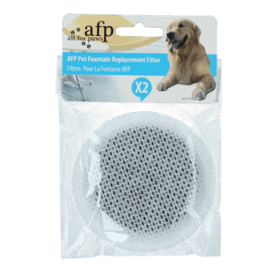 AFP Lifestyle 4 Pets - Pet Fountain Replacement Filter (2-Pack)