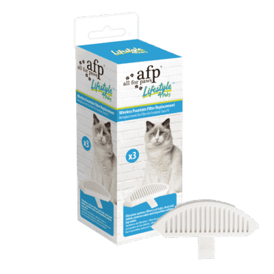 AFP Lifestyle 4 Pets Wireless Fountain Filter Replacement 3 pack