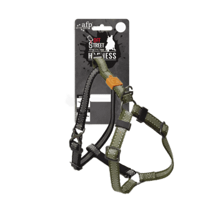 AFP Off Street - Dog Non-Pull Harness Olijfgroen XL