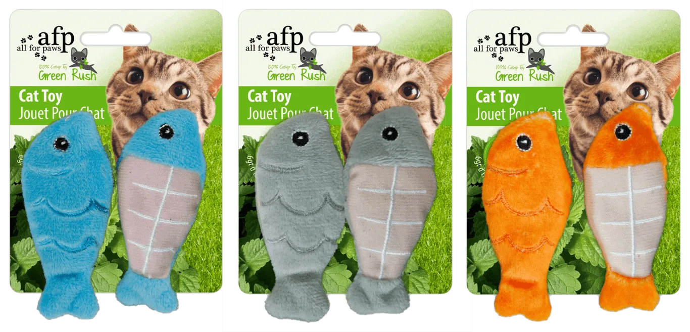 AFP Green Rush – Kattenkruid Speelgoed Vissen