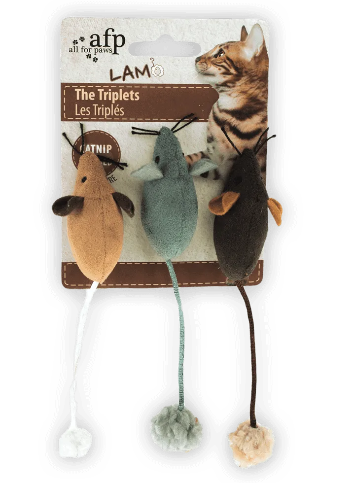 AFP Lambswool – Pluche Drieling Kattenspeelgoed