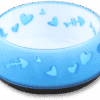 AFP Modern Cat - Cat Love Bowl Blauw