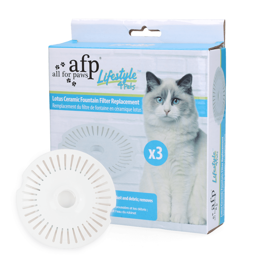 AFP Lifestyle 4 Pets - Lotus Ceramic Fountain Filter Replacement 3 st