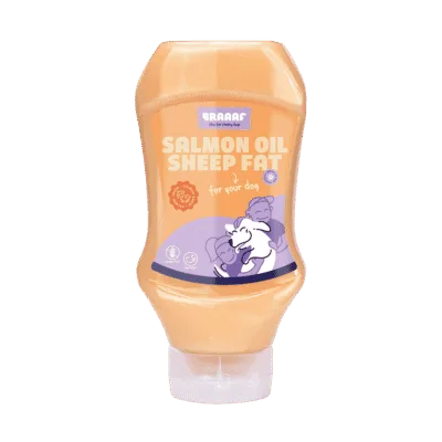Braaaf Dog Food Sauce Zalmolie & Schapenvet