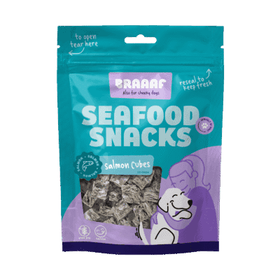 Braaaf Seafood Zalmblokjes