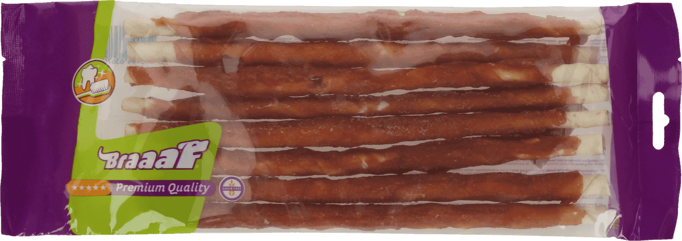 BRAA400609.png Braaaf Rawhide Twister Eend (8 st.) - 25 cm