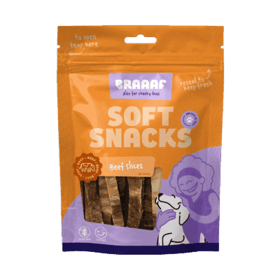 Braaaf Soft Snack Slices - Rund & Vis