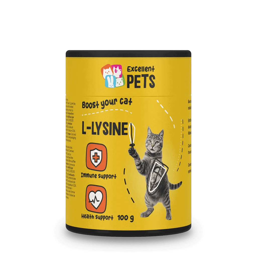 CATL002.png Excellent Pets L-Lysine 100 g