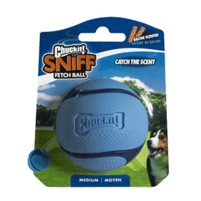 Chuckit! Sniff Fetch Ball Bacon M