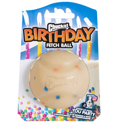 Chuckit! Birthday Fetch Ball M