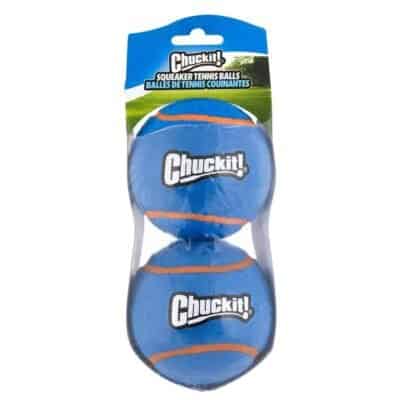 Chuckit! Squeaker Tennis Balls XL (2-pack)