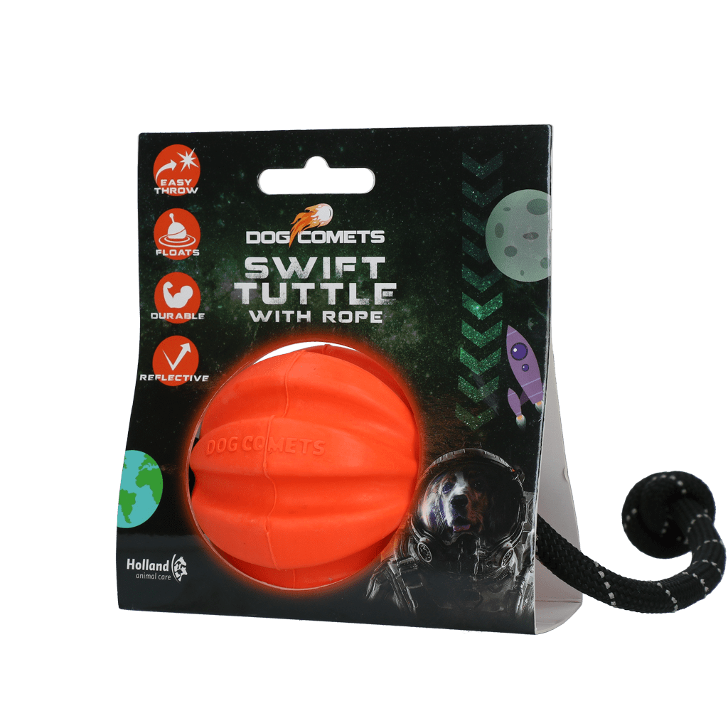 Dog Comets Swift Tuttle With Rope Orange
