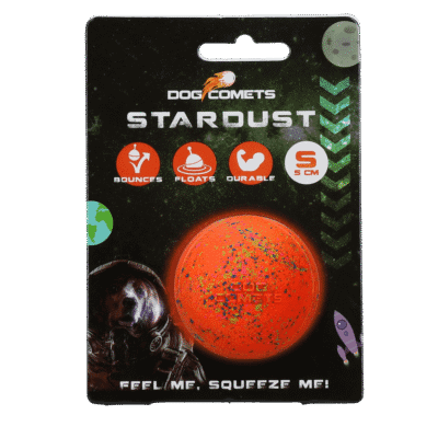Dog Comets Stardust Oranje S