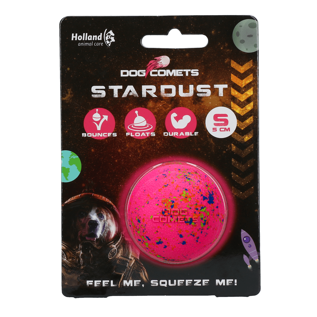 Dog Comets Stardust Pink S