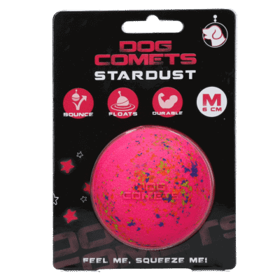 Dog Comets Stardust Roze M