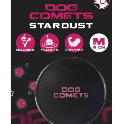 Dog Comets Stardust Zwart/Roze M