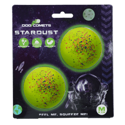 Dog Comets Stardust Groen M (2-Pack)