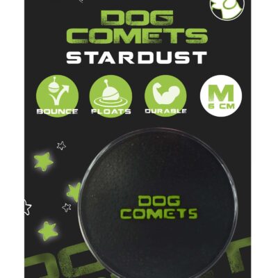 Dog Comets Stardust Zwart/Groen M