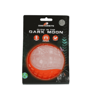 Dog Comets Glow In The Dark Moon Bal L Oranje
