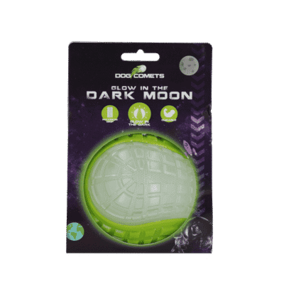 Dog Comets Glow In The Dark Moon Bal L Groen