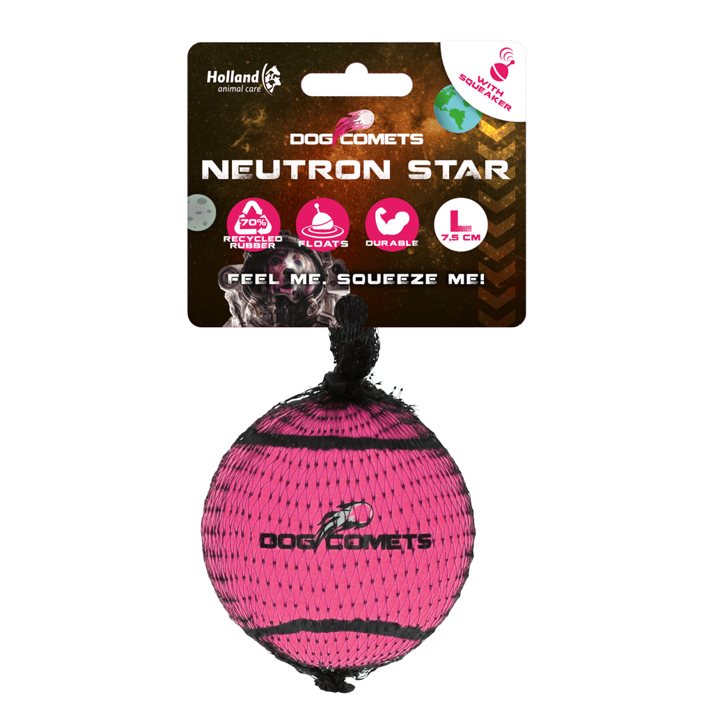 Dog Comets Tennisbal Met Pieper Neutron Star L Roze