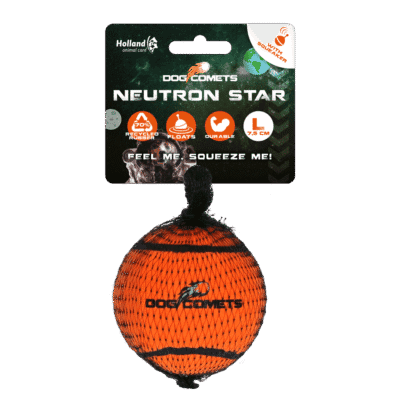Dog Comets Tennisbal Met Pieper Neutron Star L Oranje